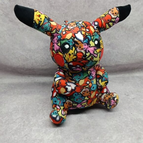 Pokémon Pikachu Shibuya Graffiti Plush 8 Inches Limited Edition RARE Stuffed N7 - Picture 6 of 6
